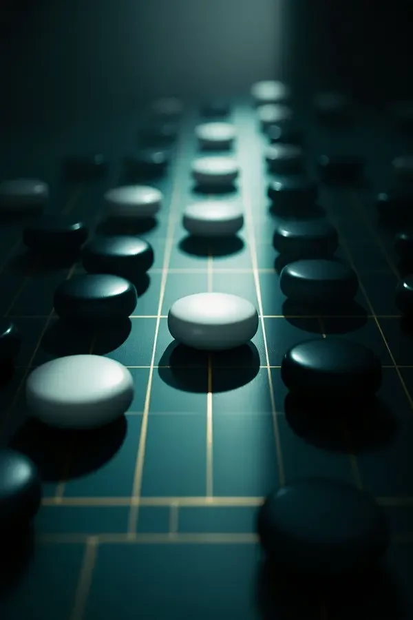 《棋局之外》电影海报，日韩大片剧情、传记题材